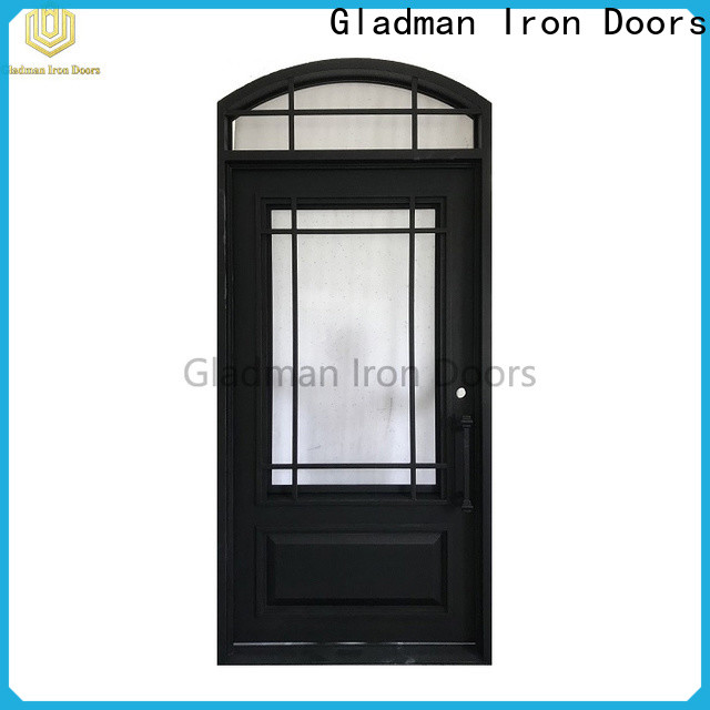 high-end quality wrought iron doors factory