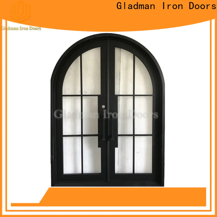 modern style metal double doors one-stop services for outdoor