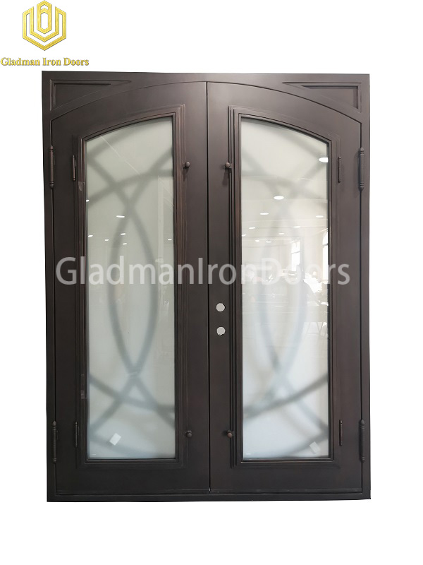 custom aluminium double door manufacturer-1