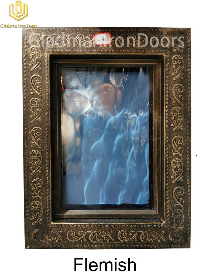 Custom Wrought Iron Door  Flemish