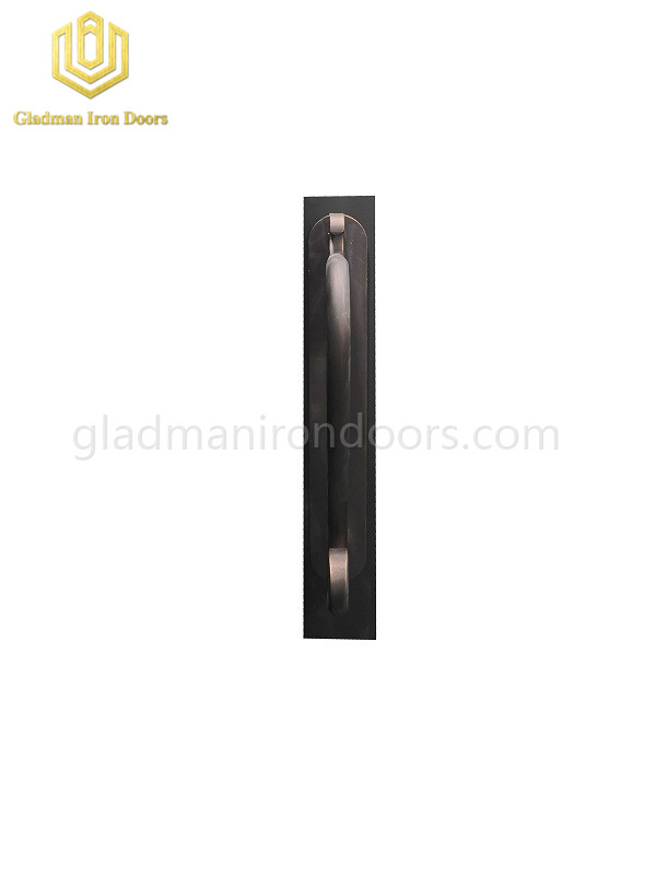 high-end quality single iron door design factory for sale-2
