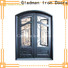 hot sale wrought iron door manufacturer for home