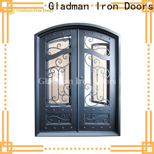hot sale wrought iron door manufacturer for home