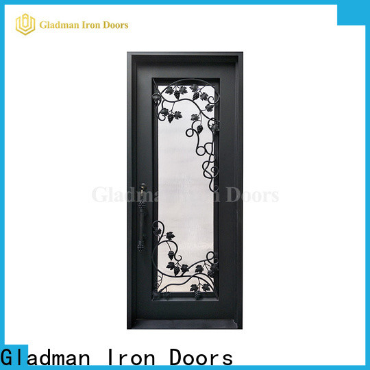 Gladman wrought iron doors one-stop services for sale