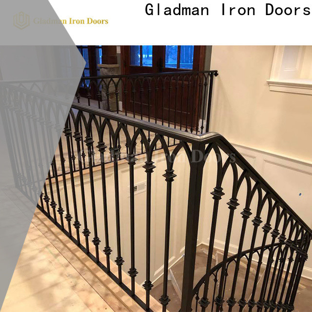 Gladman high quality iron railing design for balcony from China for deck