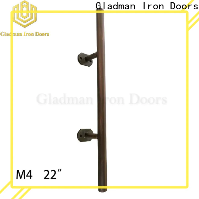 Gladman cheap iron door handles from China for retailer