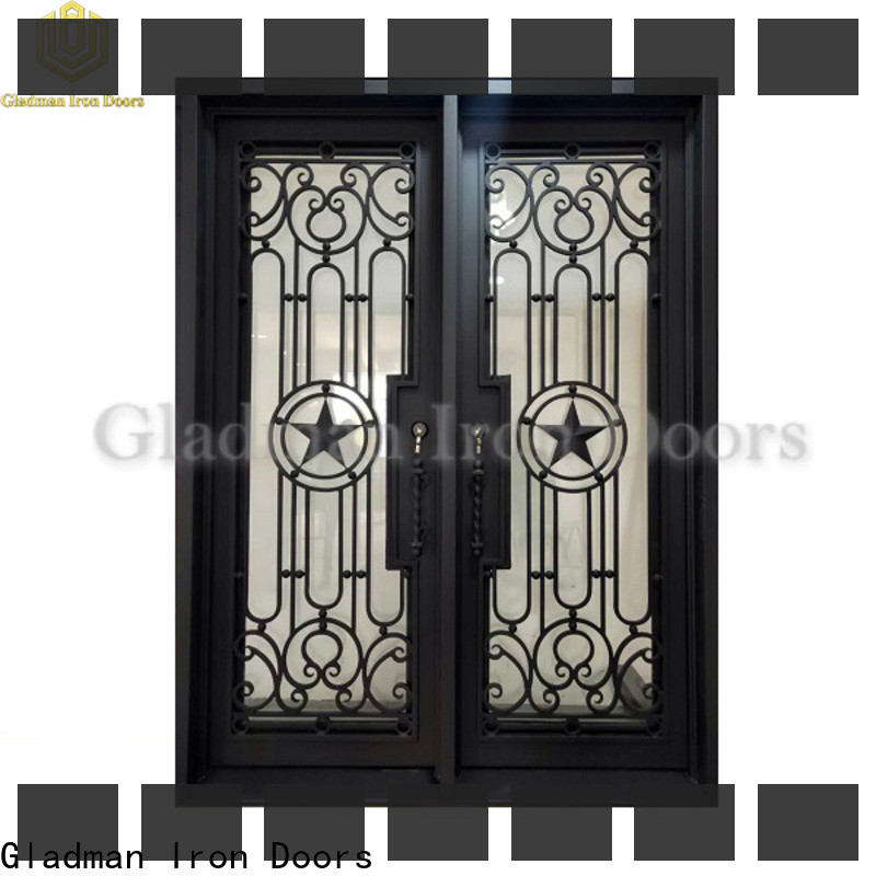 Gladman gorgeous wrought iron security doors wholesale for home
