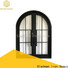 hot sale iron double door design manufacturer for outdoor