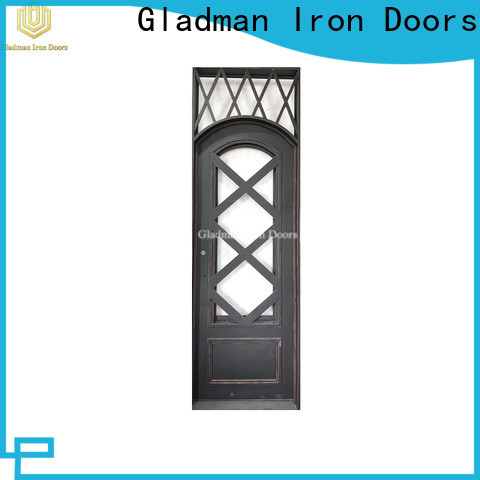 Gladman 100% quality wrought iron doors one-stop services