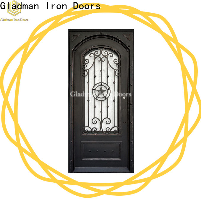 high quality wrought iron doors factory