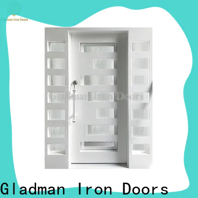 100% quality single iron door design one-stop services