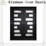 Gladman modern style wrought iron door wholesale for sale