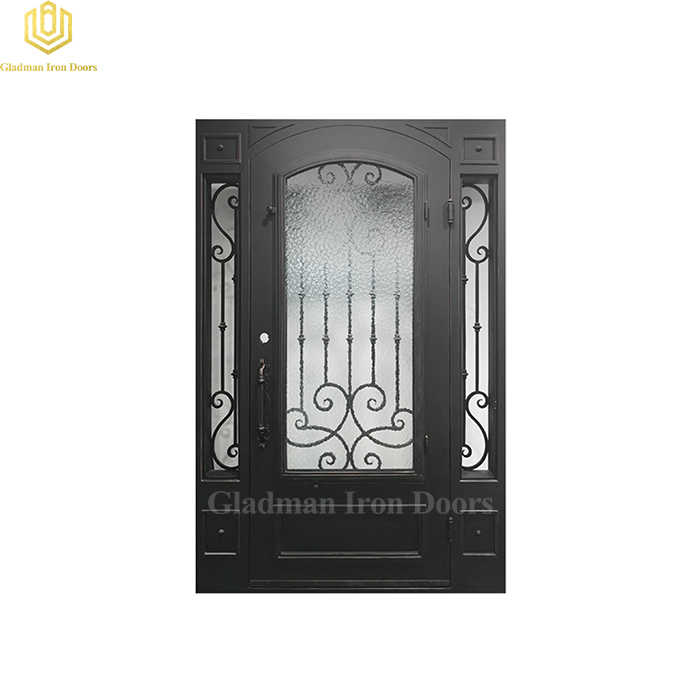 high quality wrought iron doors supplier for sale-1
