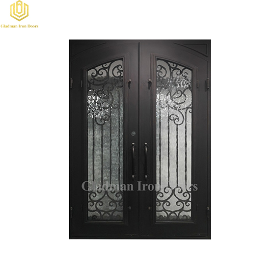 Gladman gorgeous double iron doors manufacturer for sale-1