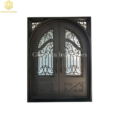 Factory Price Bespoke Safety Clear Low Iron Tempered Toughened Glass Aluminum Door