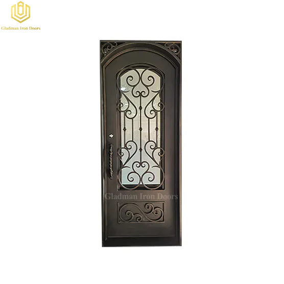 High Security Interior Steel Door Square Jamb Iron Solid Entrance