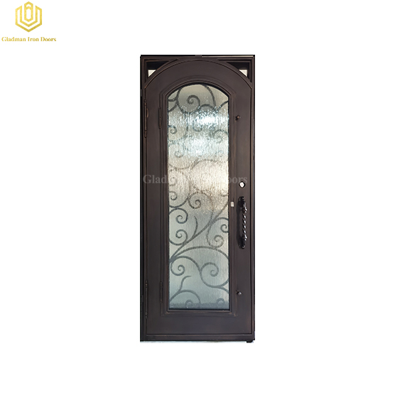 100% quality wrought iron security doors manufacturer-1