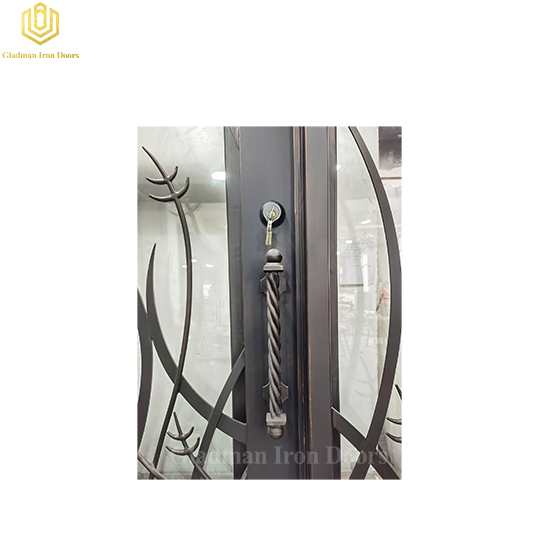 Gladman high-end quality wrought iron security doors manufacturer-2