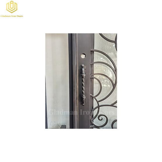 high quality wrought iron doors one-stop services for sale-2
