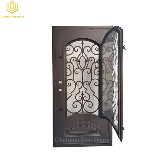 100% quality wrought iron security doors one-stop services-2