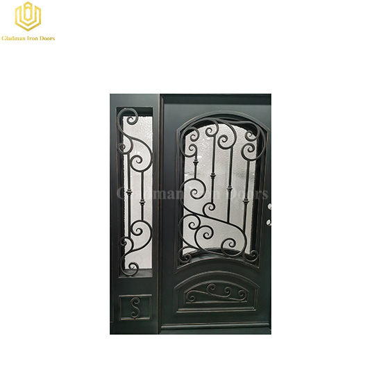 Gladman 100% quality wrought iron doors supplier-2