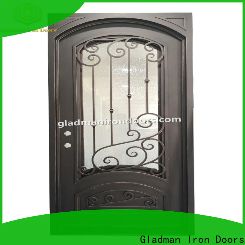 Gladman high quality single iron door design factory