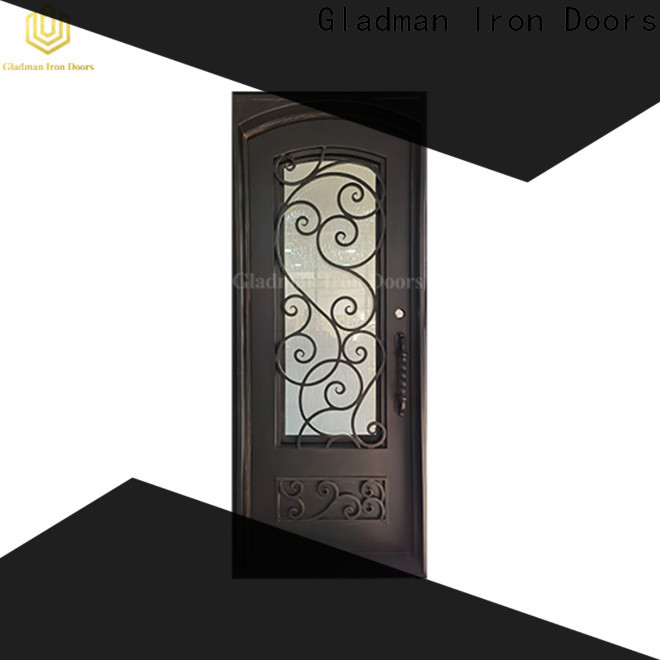 Gladman wrought iron security doors manufacturer