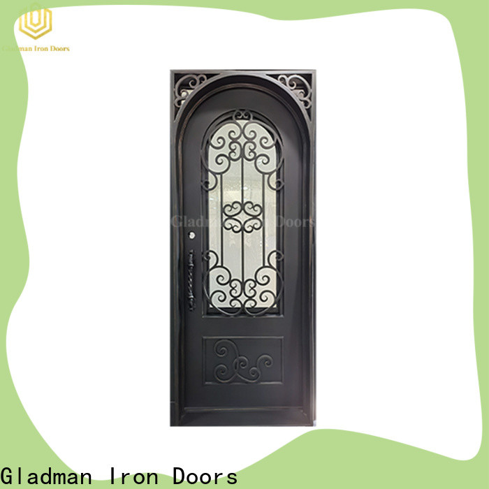 Gladman high-end quality wrought iron doors manufacturer for sale