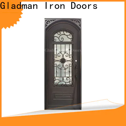 high quality wrought iron security doors factory