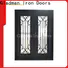 Gladman gorgeous metal double doors one-stop services for outdoor
