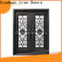 modern style double front doors manufacturer for home
