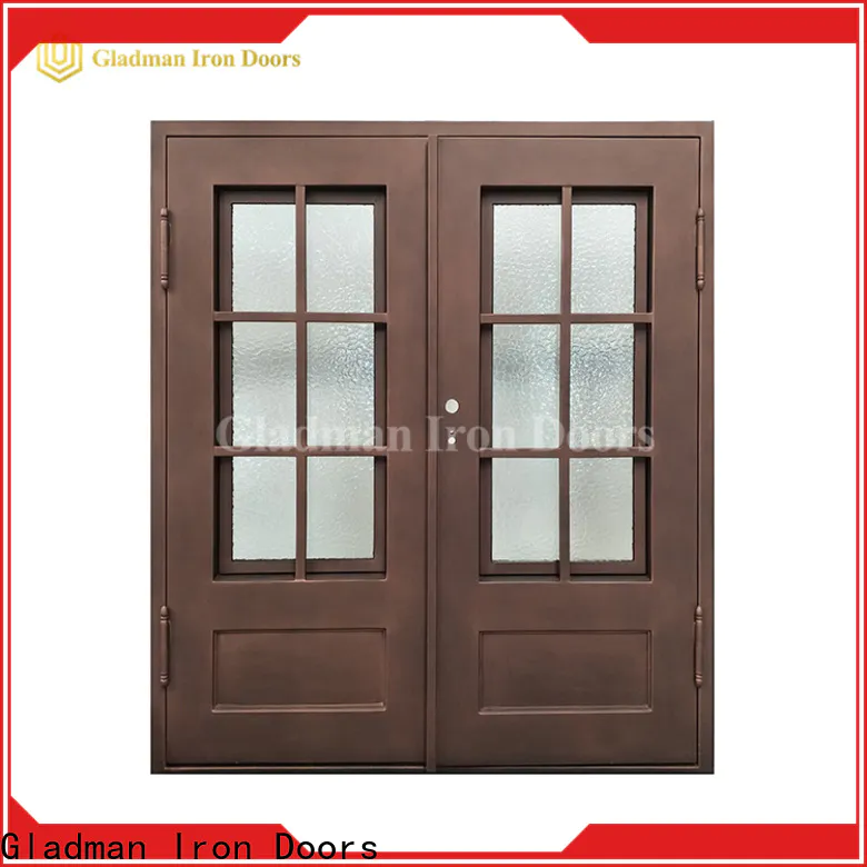 classic double iron doors wholesale for home