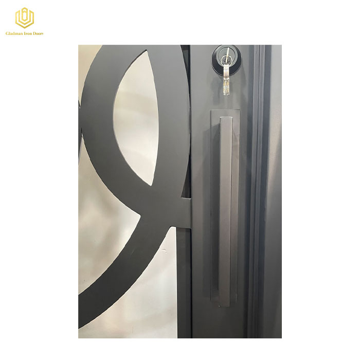 Gladman 100% quality wrought iron security doors manufacturer-2