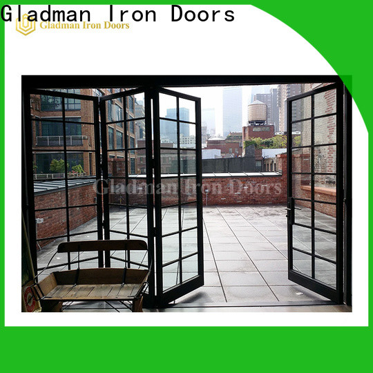 Gladman iron bifolding door manufacturer for retailer