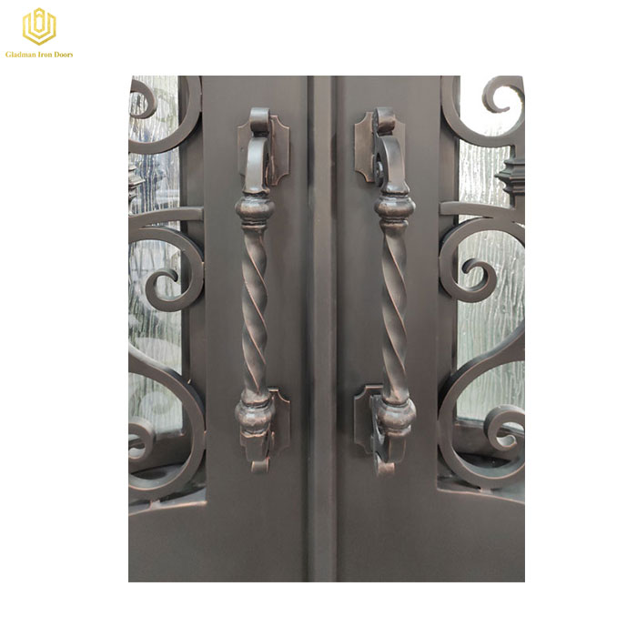 classic double iron doors manufacturer for home-2