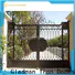 Gladman rust-resistant iron gates trader for shopping mall