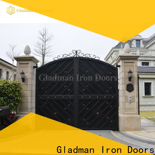 Gladman rust-resistant metal garden gates wholesale for universities