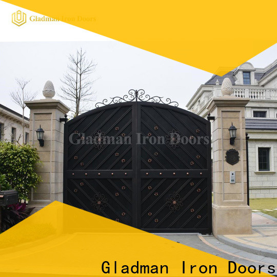 Gladman rust-resistant metal garden gates wholesale for universities