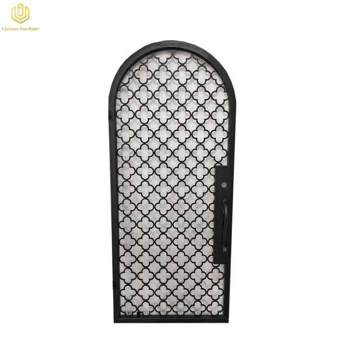 high-end quality wrought iron doors factory for sale-1