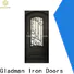 high-end quality wrought iron doors factory for sale