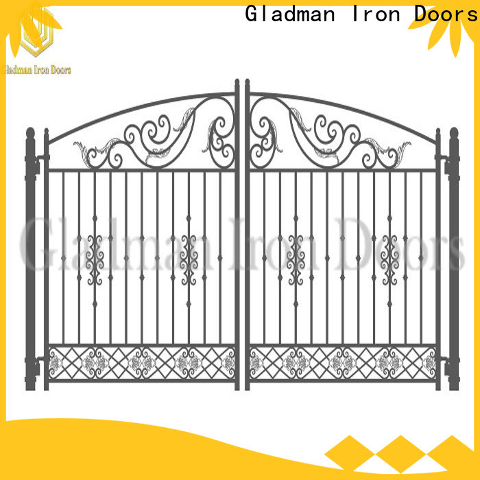 custom wrought iron gates manufacturer