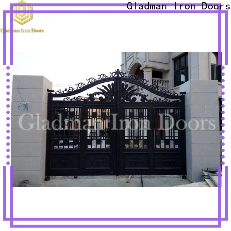 Gladman high quality aluminium gate design factory