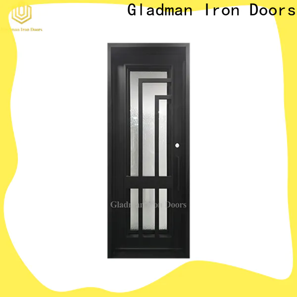 Gladman high-end quality wrought iron security doors manufacturer for sale