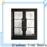 modern style iron double door design one-stop services for sale