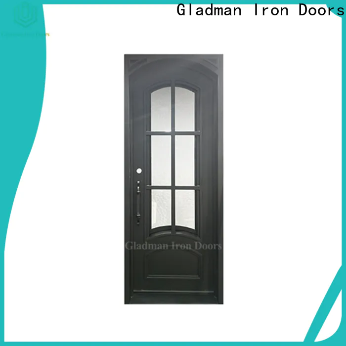 Gladman high quality wrought iron security doors manufacturer for sale