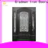 high quality wrought iron security doors manufacturer for sale