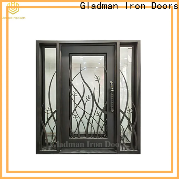 Gladman high-end quality wrought iron security doors manufacturer