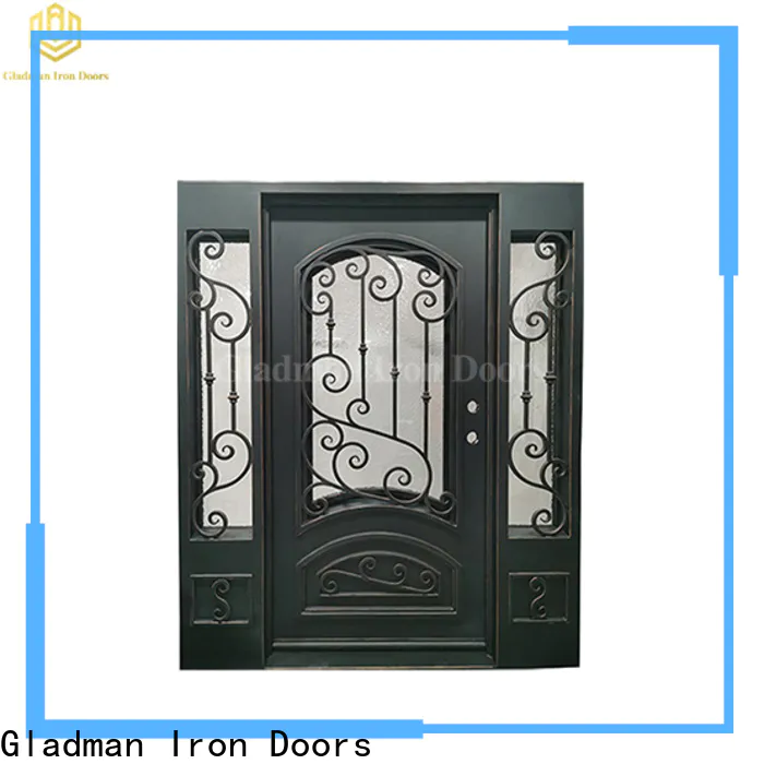 Gladman high-end quality wrought iron security doors one-stop services