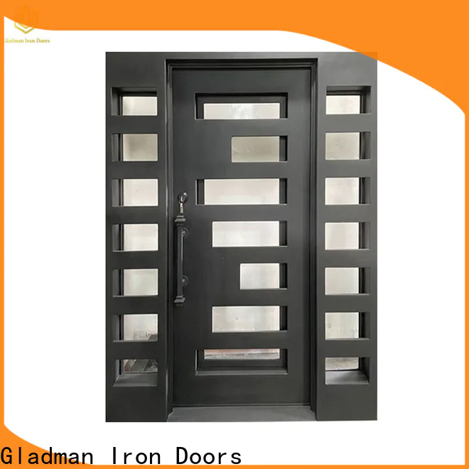 high-end quality wrought iron security doors manufacturer
