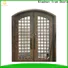 Gladman modern style iron double door design manufacturer for outdoor
